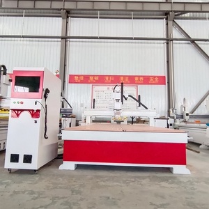 3D đồ nội thất chế biến gỗ <span class=keywords><strong>CNC</strong></span> 1325 Máy gỗ với ATC - Product Image 4