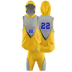Uniformes de Fútbol 7v7 Personalizados, Camisetas Sublimadas de Secado Rápido, Jersey con Capucha de Compresión, Uniforme de Entrenamiento para Equipos de Flag Football 7V7 - Product Image 4