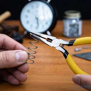 Juego de 2 Pinzas de Acero Inoxidable con Punta Fina, Pinzas Pequeñas para Joyería, Cortador Lateral para Fabricación de Joyas, Reparación de Electrónica, Manualidades - Product Image 6