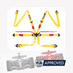 Ceinture de sécurité de course TBRACING SPORT PLUS 3 FIA 8853 2016 avec système de descente et sangle de 2 pouces pour voitures de compétition - Product Image 2