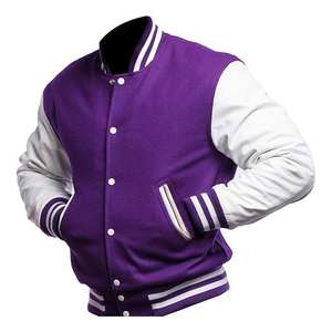 Veste universitaire tendance pour homme, multicolores, hiver, col montant, manches longues, haute qualité, style vintage, unisexe - Product Image 4