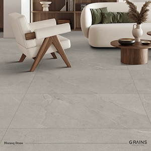 Baldosa de Porcelana Marzoq Stone 600x1200mm, Acabado Mate, Imitación Piedra, para Paredes y Pisos Interiores - Product Image 5