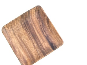 Juego de Platos Decorativos de Madera, Vajilla de Madera de Lujo, Platos de Madera Tradicionales para Comer - Product Image 5