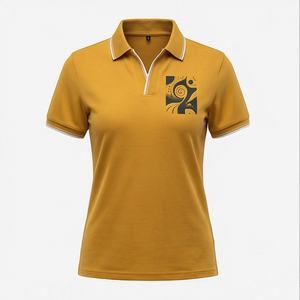 Camiseta Polo de Golf Sublimada con Logotipo Personalizado para Mujer, Camiseta Deportiva de Secado Rápido, Polo con Color Personalizado - Product Image 1