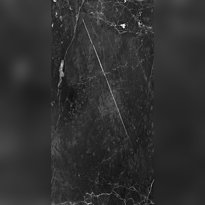 Azulejos de Cerámica Pulidos Estilo Nero Marquina para Paredes y Pisos, con Vetas Negras Profundas, Antideslizantes, Acabado Brillante, Formato Grande, Material de Construcción - Product Image 3