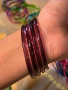 Professional Manufactures Custom Design Stainless Steel High-quality Gelly <b>Bangles</b> <b>Set</b> Services Wedding Churiya For Sale - Product Image 6