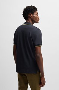 Chemise de golf pour homme, coupe slim, couleur unie, à séchage rapide et respirante, manches courtes, pour l'été - Product Image 3