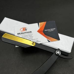 Maquinilla de afeitar de una sola hoja de acero inoxidable de alta calidad estilo turco para afeitado facial y corporal en salón o uso doméstico - Product Image 5