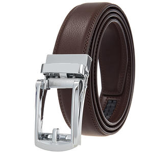 New Mens Belt Luxury Leather Belts <b>Clips</b> for Men's Needlepoint Belts Male for Father's Day 2026 - Product Image 1