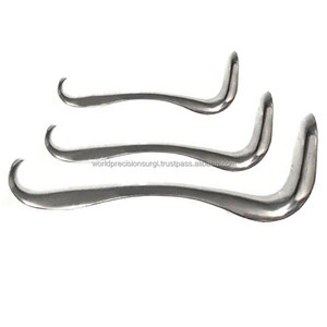 Rétracteur vaginal WPS Sims à extrémité unique en acier inoxydable, instrument chirurgical manuel de classe I pour gynécologie, réutilisable, Spéculum obstétrique et gynécologique - Product Image 6