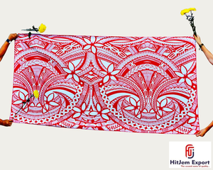 Luxury Custom Polynesian Lavalava Hawaiian Printed Sarong Samoa Upolu Apia Fiji OEM ODM Customized Manufacturing Service Provide - Product Image 1