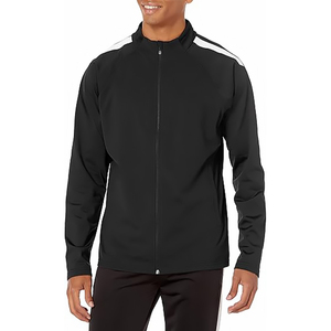 Chaqueta de Hombre Personalizada con Logotipo para Otoño e Invierno, Chaqueta Deportiva Casual de Alta Calidad, Cálida, de Secado Rápido, Cortavientos, con Diseño de Empalmes - Product Image 2