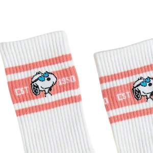 Chaussettes hautes personnalisées en sublimation pour hommes et femmes, anti-bactériennes, respirantes, en tissu Spandex/Coton, vente en gros - Product Image 4