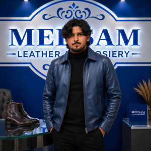 แจ็คเก็ตหนังวินเทจรุ่นฮิตปี 2026 สำหรับผู้ชายและผู้หญิง คอตั้ง พร้อมโลโก้ด้านหน้า กันลม เป็นมิตรกับสิ่งแวดล้อม ระบายอากาศได้ดี - Product Image 6
