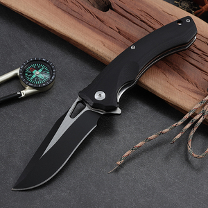 <span class=keywords><strong>Couteau</strong></span> pliant portable d'extérieur, lame en acier D2, meilleur <span class=keywords><strong>couteau</strong></span> de camping EDC pour la pêche, <span class=keywords><strong>couteau</strong></span> pliant à manche G10 pour usage tactique - Product Image 3