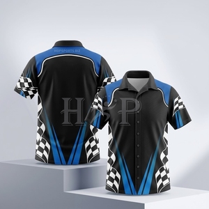 Chemises et hauts de motocross, vêtements de travail personnalisés pour mécaniciens, chemises de course personnalisées - Product Image 4