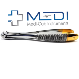 Forceps d'extraction dentaire manuels ergonomiques de qualité supérieure, manche plaqué or, instrument en acier inoxydable réutilisable, autoclavable, résistant à la rouille - Product Image 5