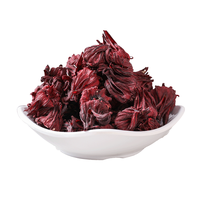 Pétales d'hibiscus séchés saveur aigre de marque Kentary, origine Vietnam, ingrédients pour café, fleurs en gros, 100% naturelles, emballage OEM disponible