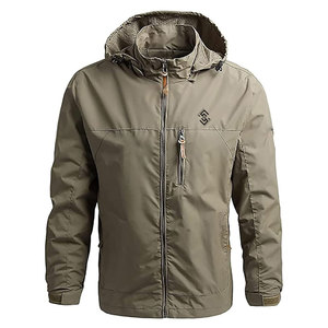Chaqueta Softshell Casual Hecha en Pakistán, Servicio OEM, Cuello Alto, Cierre Frontal con Cremallera, Ecológica, Transpirable, con Capucha, Larga, para Invierno - Product Image 1