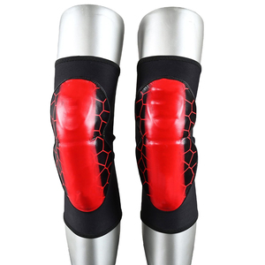 Genouillères de compression rembourrées segmentées personnalisées pour le basketball, le football, le volleyball – Protections longues anti-collision pour les articulations - Product Image 5