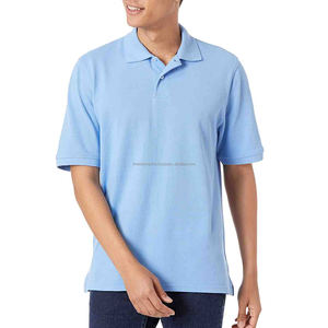 Camisetas de polo unisex, camisetas de moda de algodón de manga corta con estampado de bordado OEM, suministro de calidad de exportación a granel - Product Image 2