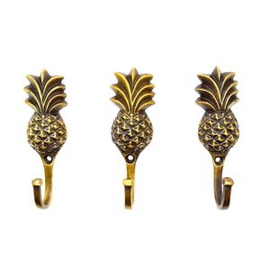 Polished <b>Gold</b> Double Coat <b>Hook</b> Luxury Zinc Alloy <b>Wall</b> Mounted Hanger Classic Dual Prong Hat and Robe <b>Hook</b> for Hotel & Bathroom - Product Image 6