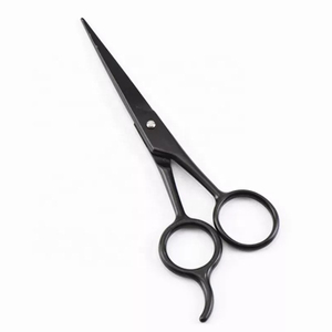 High Quality Barber Sharp Edge Bevel <b>Scissors</b> with Fixed Screw Professional Salon Razor Hair Cutting Shears - Product Image 1