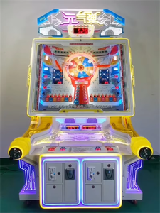 Máquina recreativa Fire Ball para 2 jugadores, operada con monedas, Vigor Ball, metal y acrílico, luces LED de colores, palanca de tracción, juego Lucky Line - Product Image 6