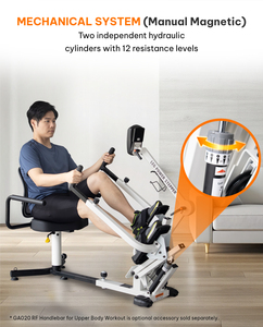 Appareil d'exercice à pédale pour les jambes, vélo de thérapie physique à domicile pour développer les muscles - Product Image 4