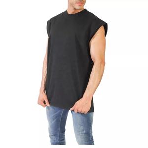 เสื้อกล้ามลำลองสำหรับผู้ชาย,สีพื้นพิมพ์โลโก้แบบเฉพาะ - Product Image 1