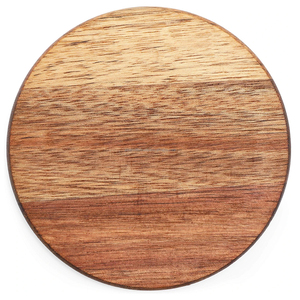 Dessous de verre en bois naturel et résine Ensemble de sous-verres en bois de haute qualité pour boissons pour bureau à domicile du fabricant indien - Product Image 4