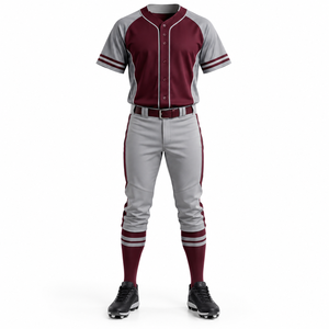 Uniformes de Béisbol Personalizados con Diseño Exclusivo, los Más Recientes y Famosos, con Impresión Personalizada, Poliéster Transpirable, Servicio OEM - Product Image 1
