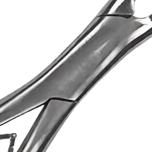 Forceps d'extraction dentaire TC # Instrument chirurgical manuel en acier inoxydable pour dents inférieures, 151 pièces, avec poignée ergonomique, certifié CE - Product Image 5