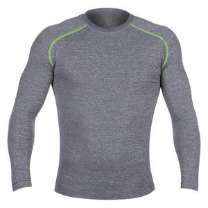 Custom <b>Compression</b> <b>Shirts</b> <b>Men</b> Customized Sublimation Rash Guards <b>Men</b> Fighting Long Sleeve - Product Image 2