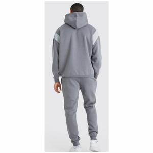 Conjunto Deportivo Informal Transpirable con Cordón Ajustable para Hombre, Sudadera con Capucha y Pantalones Deportivos de Moda para Otoño, 2 Piezas - Product Image 2