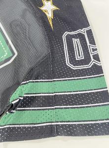 Maillot de football pour homme sur mesure de haute qualité, logo sur le devant, col en V, coupe régulière, respirant, séchage rapide, t-shirt sans manches en mesh - Product Image 4