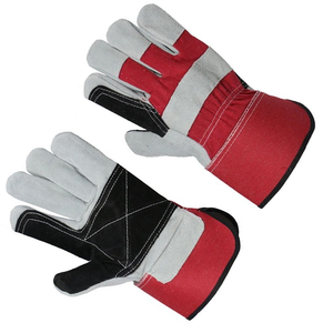 Guantes de Seguridad al Mejor Precio al por Mayor, Guantes de Trabajo de Cuero Vacuno para Hombre y Mujer, Función Antiestática y Anti-Impactos - Product Image 4