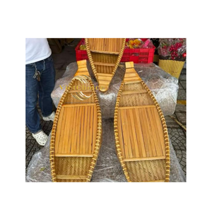 VietChoice - Bote Tradicional Vietnamita de Bambú, Acabado Natural, Alta Calidad para Exportación - Product Image 1