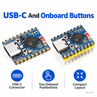 ESP32-S3 ESP32-S3-Zero Papan Pengembangan Mini Dual Core 240MHz WiFi BLE5 IoT Rumah Pintar Mikrokontroler yang Dapat Dipakai Ultra Kompak
