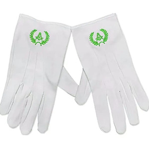Guantes de Algodón Blancos con Diseño de Estrella Bordada, Alta Calidad y Mejor Precio, Guantes de Algodón para Uso Diario - Product Image 2