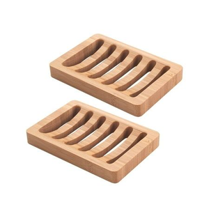 Jabonera de Cedro Aromático, Soporte para Jabón Hecho a Mano de Madera 100% Natural, Sin Tinte/Ni Barniz, Caja de Jabón de Madera - Product Image 1