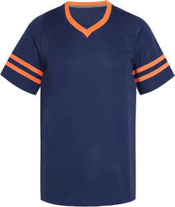 Custom Football Jersey Dazzle Fabric Personalized Embroidered Design Your Own Supplier Factory Bulk Orders - Product Image 2