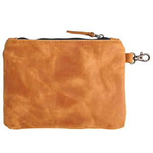 Pochette d'accessoires de golf en cuir de luxe, dotée de plusieurs compartiments pour les tees, les balles et les cartes de scores, à prix raisonnable. - Product Image 4