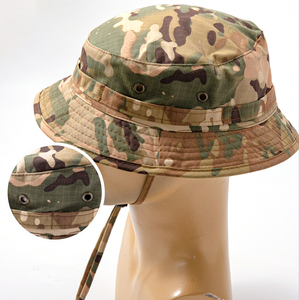 Wholesale 100% Cotton Wide Brim <b>Mens</b> Bucket <b>Hat</b> <b>Waterproof</b> Breathable Sun Protection Embroidery Custom High Quality Outdoor - Product Image 1