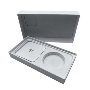 Factory Wholesale High Quality Blank White Cardboard <b>Box</b>, Luxury Mobile Phone Packaging <b>Box</b> for Retail Sale - Product Image 3