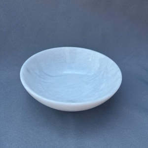 Bol en pierre précieuse sculptée, plat de service écologique, bol en pierre naturelle, bol décoratif design pour la maison, bol de qualité supérieure - Product Image 2