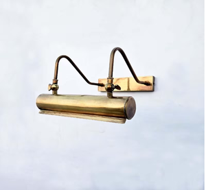 Mid Century Modern Brass Picture <b>Light</b> Antique Raw Brass Finish Adjustable Gallery <b>Wall</b> <b>Light</b> Luxury Artwork Painting Display - Product Image 6