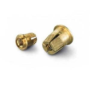 Heavy Duty Brass Press In Inserts for Plastic Molding Furniture and Engineering <b>Fastening</b> Solutions - Product Image 2