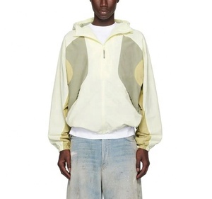 Latest Fashion Men's <b>Lightweight</b> Windbreaker Zipper Sports <b>Jacket</b> Breathable Outerwear Custom Nylon Windbreaker <b>Jacket</b> - Product Image 1