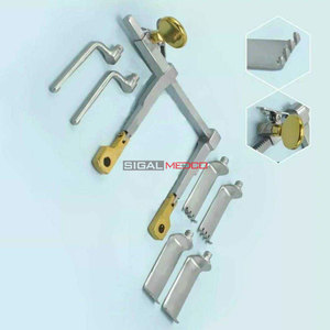 Retractor Cervical Ajustable Caspar con Cuchillas, Instrumento Quirúrgico Manual para Procedimientos de Columna Cervical, Ortopedia - Product Image 4